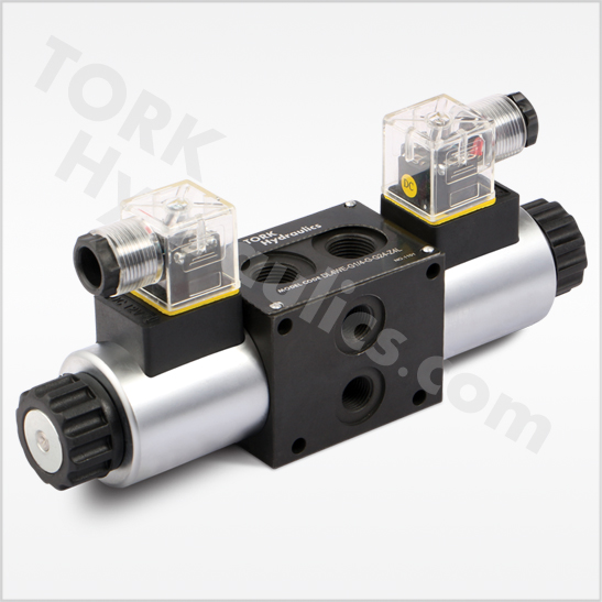 DL4WE series solenoid serial mounting directiona valves