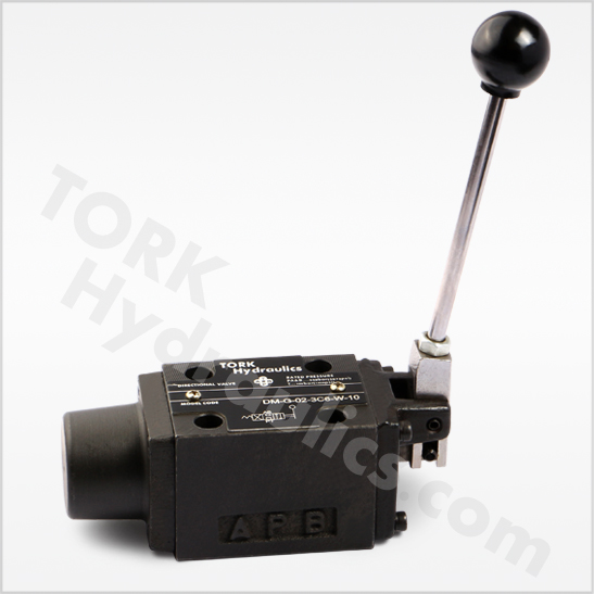 DM series manually operated directional valves tork  hydraulics